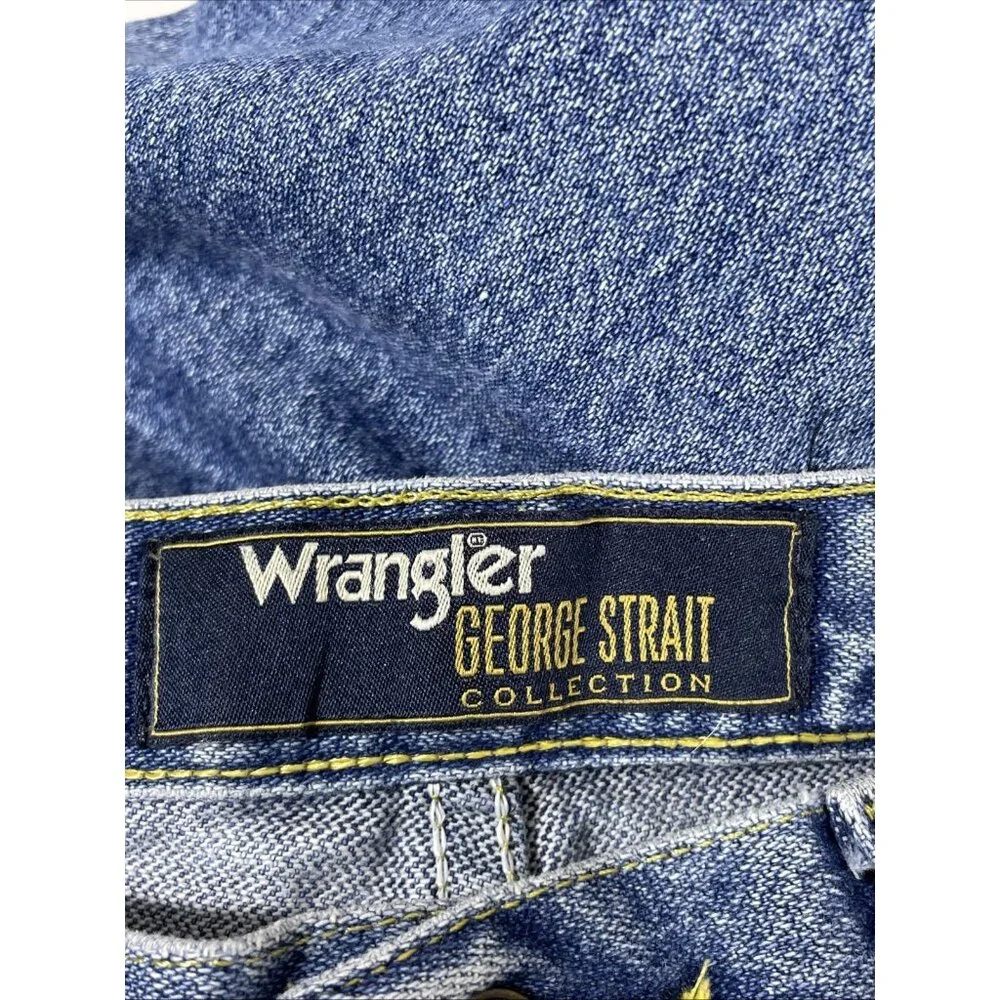 Wranger George Strait Jeans Mens Size‎ 34x31 Cowboy Cut Original Fit Rodeo